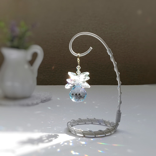 ライトブルー好きさんにおすすめ 手のひらサイズの置き型サン