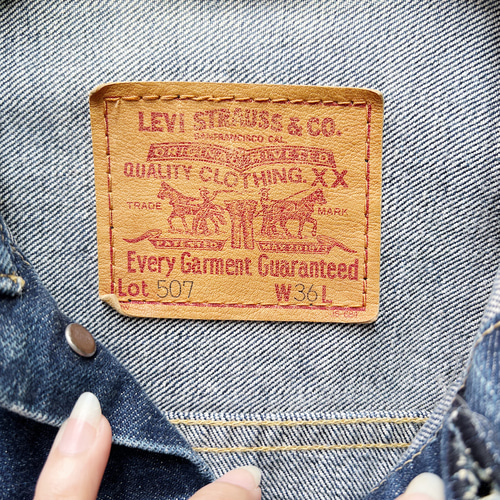 リーバイス 507xx LVC 新品タグ付きデニムジャケット ヴィンテージ