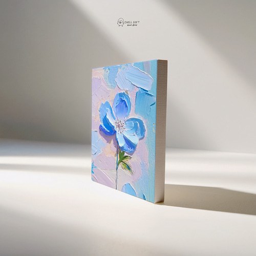 卓上の小さなアトリエ ~ ネモフィラモチーフ・イーゼル付き ~ フラワー