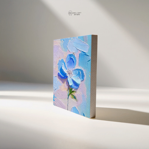 卓上の小さなアトリエ ~ ネモフィラモチーフ・イーゼル付き ~ フラワー