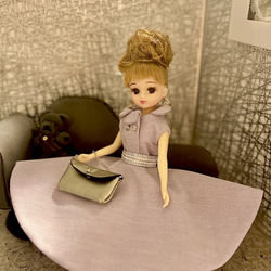 27cmドール ボーイフレンド，リカちゃんパパsize浴衣【輸入生地