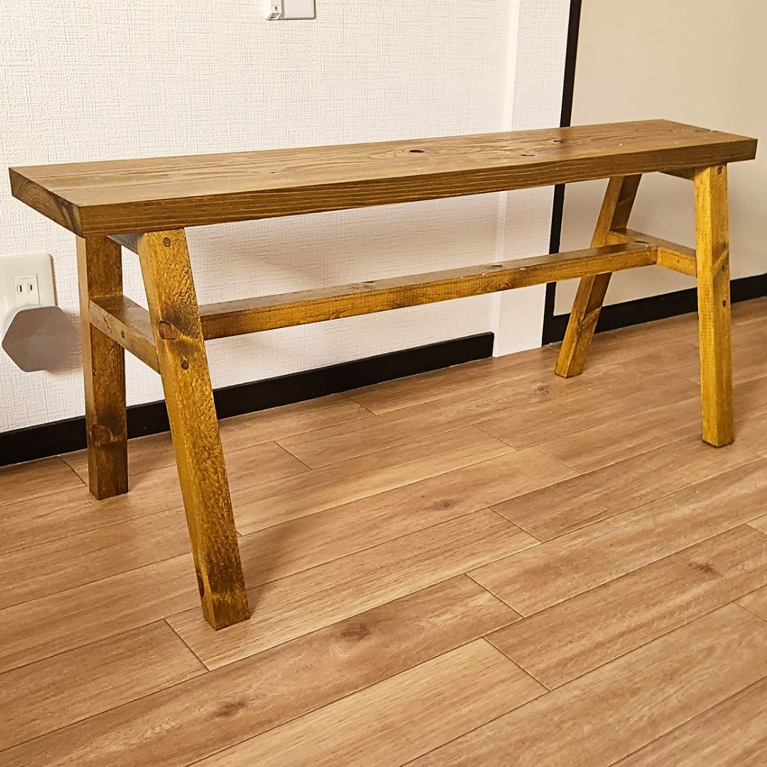 新生活を彩る/シンプルな木製/ベンチ/スツールチェア/スツール