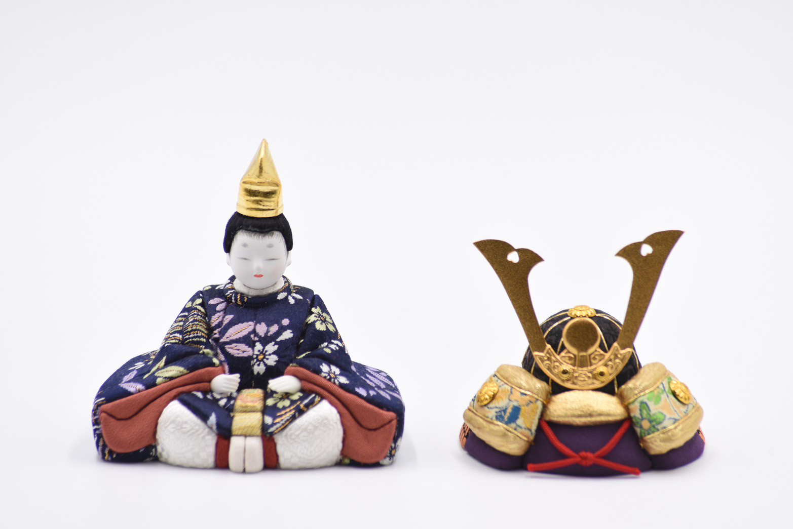 新作　五月人形【喜雲】兜付き