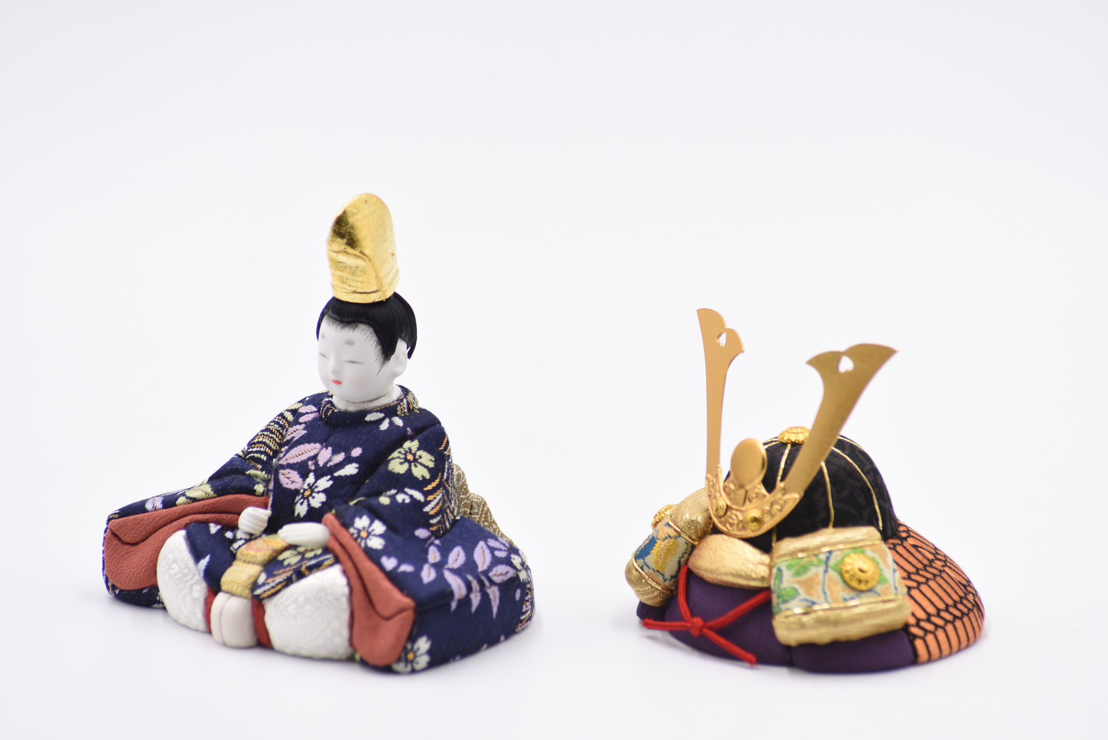 新作　五月人形【喜雲】兜付き