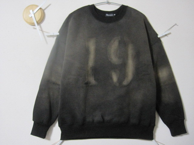 1点物　【極み】廃れトレーナー 【19】フェードブリーチ  　厚／起毛／暖か／ジャージ／トレーナー/ジャージ