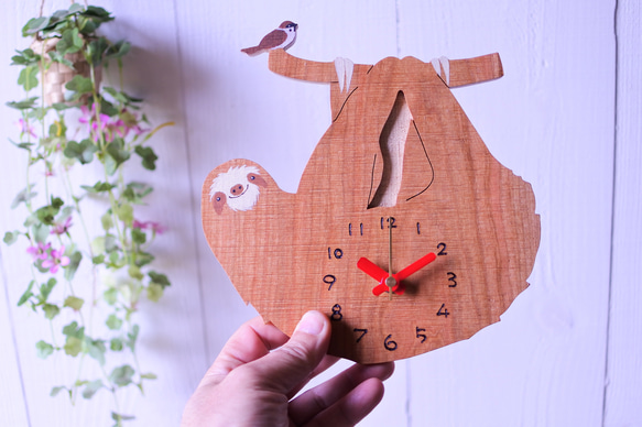 ナマケモノの時計 6枚目の画像