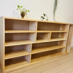 一点物】【職人手製】蕎麦猪口 食器棚 棚・シェルフ・ラック 木工所の