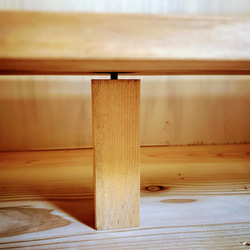 パイン材テレビボード 幅180cm｜シンプルなオープン仕様 8枚目の画像