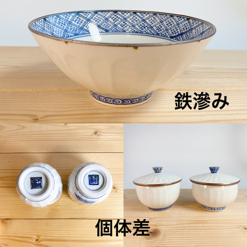 23. 京焼　壹楽造（2代目）染付祥瑞丸紋　鉢１客 京焼・清水焼 山本壹楽(壹楽窯) 菊彫祥瑞組飯碗 – SEIKADO