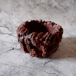 3号裂紋赤鉢934　塊根植物　多肉植物　盆栽　植木鉢　作家鉢　沖縄 1枚目の画像