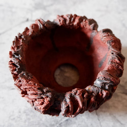 3号裂紋赤鉢934　塊根植物　多肉植物　盆栽　植木鉢　作家鉢　沖縄 4枚目の画像