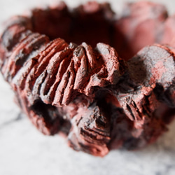 3号裂紋赤鉢934　塊根植物　多肉植物　盆栽　植木鉢　作家鉢　沖縄 2枚目の画像