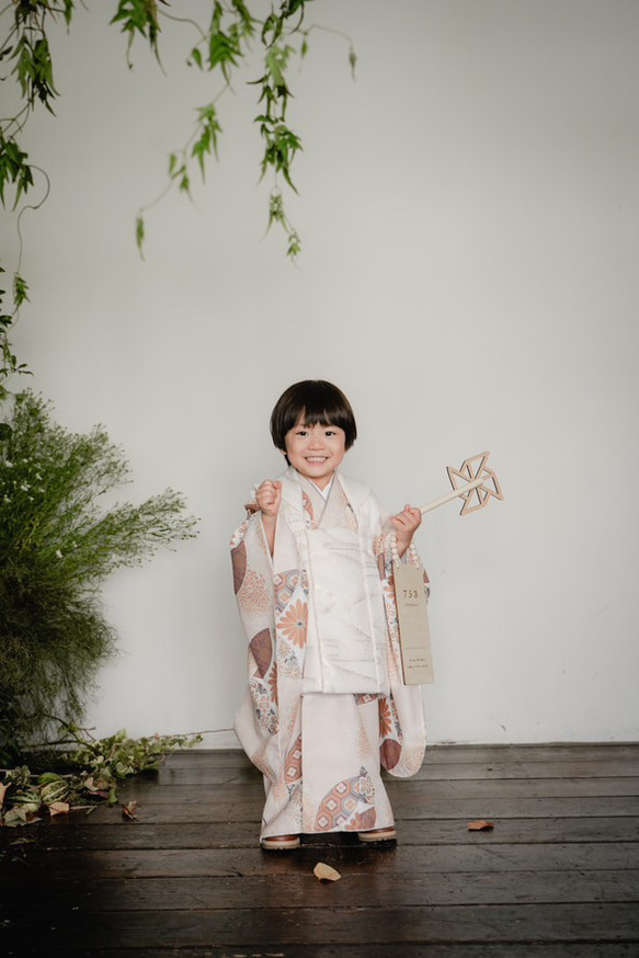 七五三　風車　かざぐるま　木製　七五三撮影　七五三参り　千歳飴　撮影小物 8枚目の画像