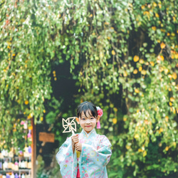 七五三　風車　かざぐるま　木製　七五三撮影　七五三参り　千歳飴　撮影小物 9枚目の画像