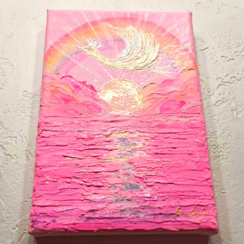 抽象画　現代アート　「彩-33」　色紙に油彩の抽象画、 抽象画 現代アート 「彩-30」 色紙に油彩の抽象画 その他
