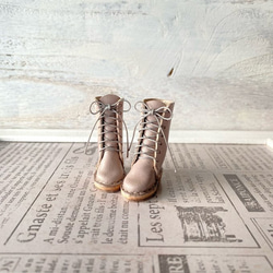 モンストドール ピュアニーモ ミニチュア靴 Mタイプ こげ茶 その他人形