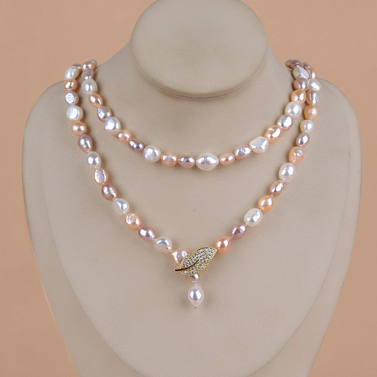 3.5-4mm 淡水パールのネックレス　真珠　淡水真珠 淡水パール  6月誕生石ブライダル ウェディング 結婚式