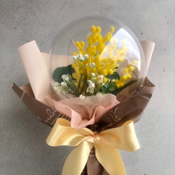 2025販売スタート！ミモザのスワッグ♡ドライフラワーミモザ花束