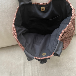 2025 新款絲帶手提包（花卉圖案，訂製） 第5張的照片