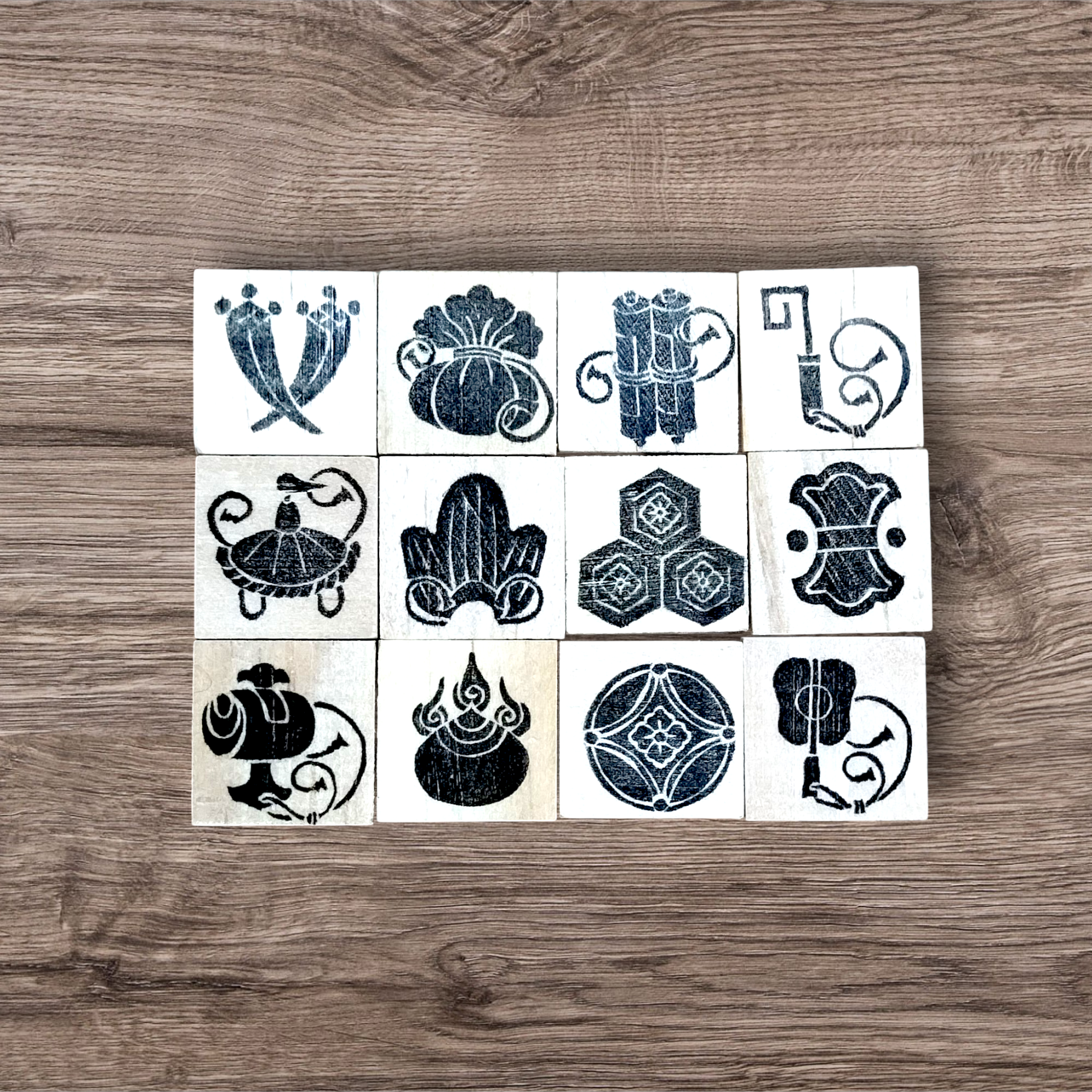 消しゴムはんこ☆宝尽☆たからづくし☆12点セット