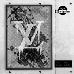 オマージュアートインテリアポスター＃271☆ハンドメイド・ロゴ 版画