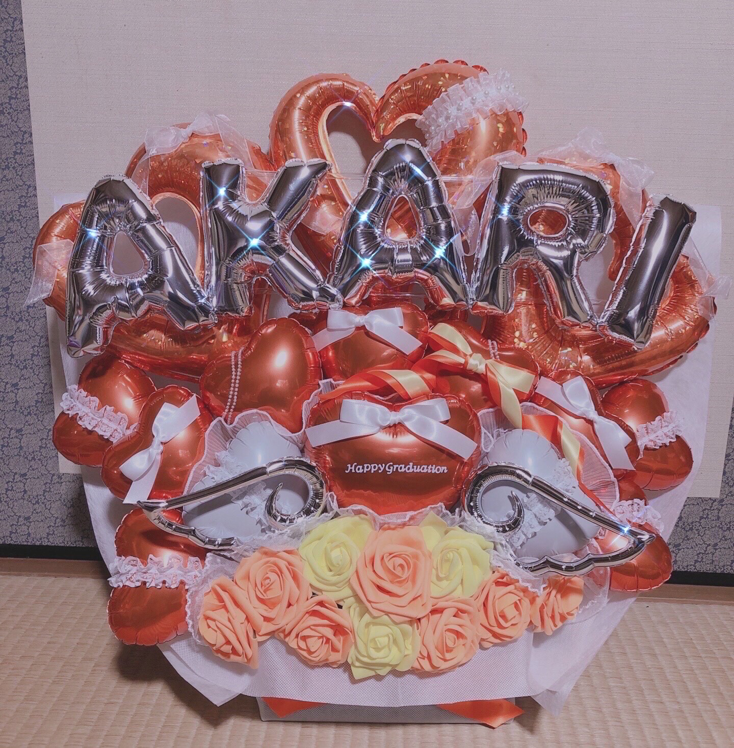 推し活　生誕祭　バルーンギフト　バルーンアレンジ  卓フラ　フラスタ　祝い　開店祝い　結婚祝　誕生日