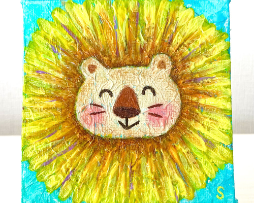 【太陽に向かって】絵本の様な絵　アクリル絵画　アートの原画販売です(^^) 73aac365610bd8badba53d556b9b84