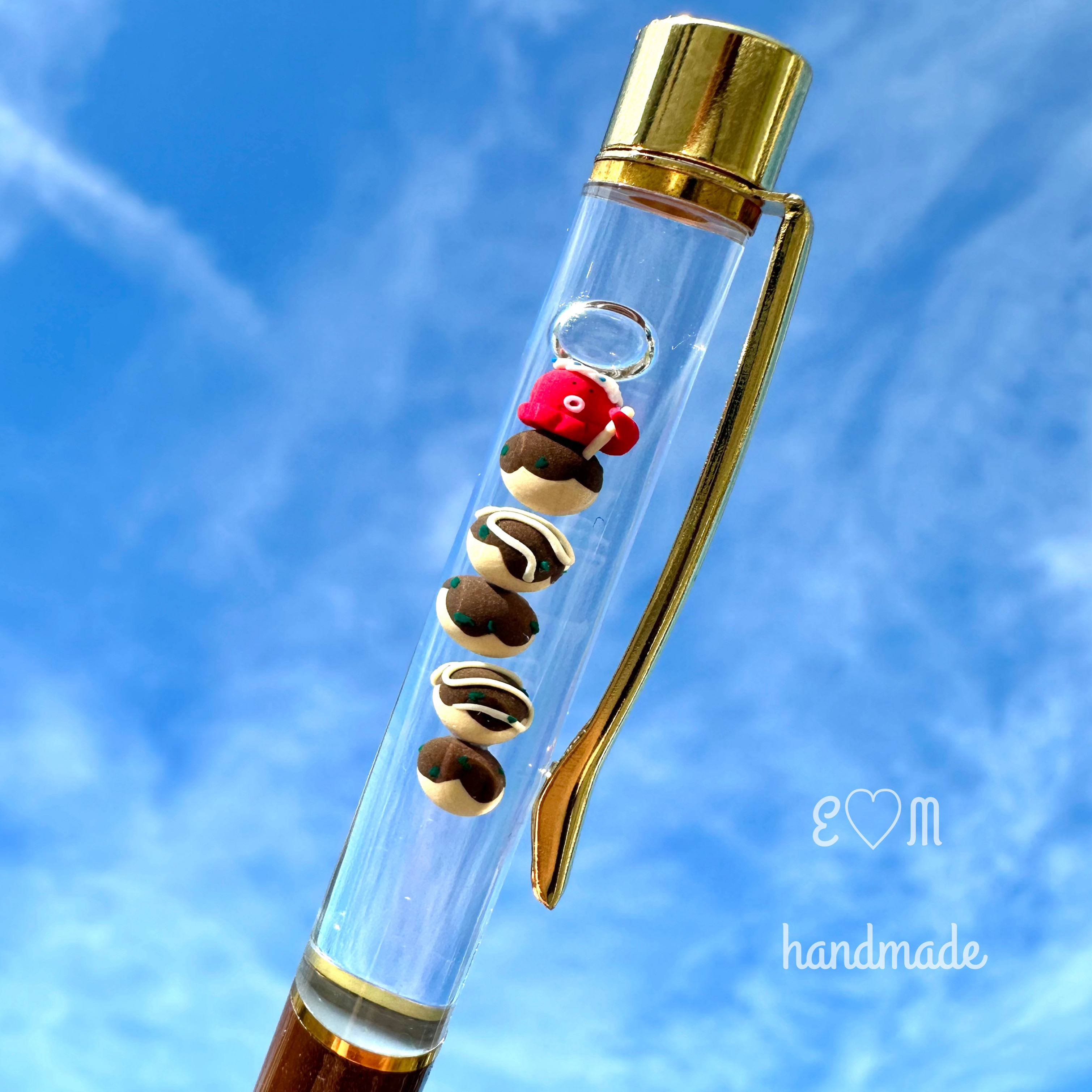 ミニたこのたこ焼き　ボールペン