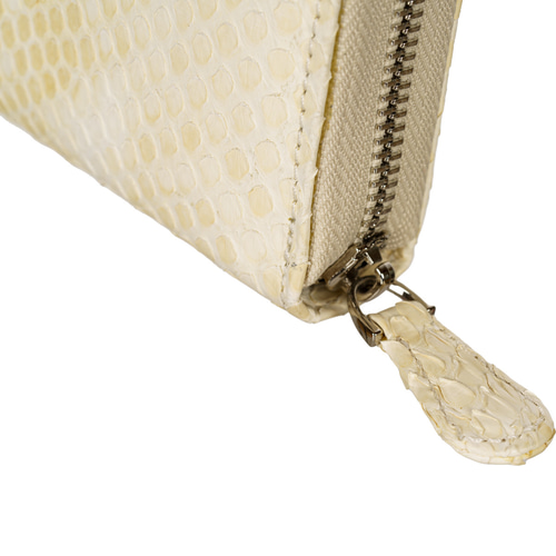 パイソン 長財布 アイボリー 無双  本革 高級 エキゾチック ラウンドファスナー 大容量 メンズ レディース 蛇革 パイソン 長財布 アイボリー 無双 本革 高級 エキゾチック ラウンド