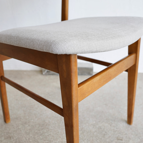 ホットマン専用 デンマーク チーク×ビーチ ダイニングチェア レザー本革 ホットマン専用 デンマーク チーク×ビーチ ダイニングチェア