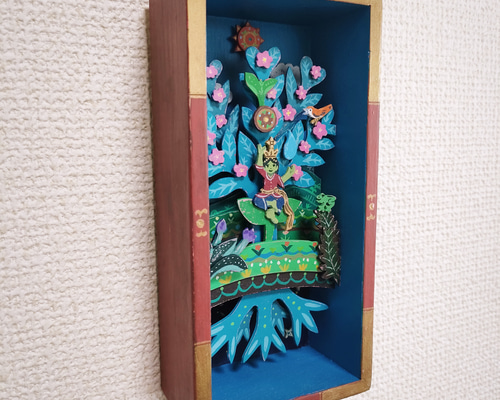 ハンドメイドの絵画風オブジェ 麦わらの一味と「ワノ国」を体感「ワンピース x マーサー・ラボ