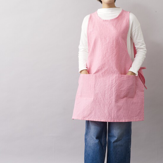 ビブエプロン CLC / bib apron CLC　コーラル