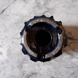 3.5号深海碧鉢953　塊根植物　多肉植物　盆栽　植木鉢　作家鉢　鉢皿　沖縄 7枚目の画像