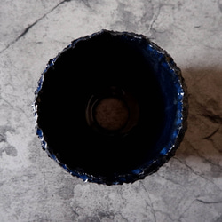 4号深海碧荒裂紋炎鉢960　塊根植物　多肉植物　盆栽　植木鉢　作家鉢　沖縄 5枚目の画像