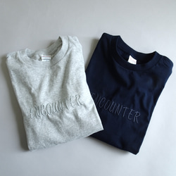 刺繍入りロングスリーブTシャツ＜ENCOUNTER＞ 1枚目の画像