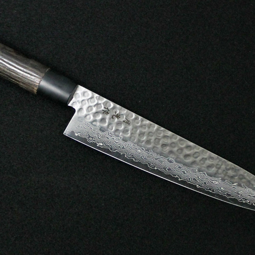 10A ダマスカス 牛刀包丁 240㎜ G9361 焼栗柄 月光作 1点物 牛刀包丁 –