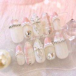 No.60 オーダー ♡ チェック 柄 リボン ハート フレンチ ガーリー