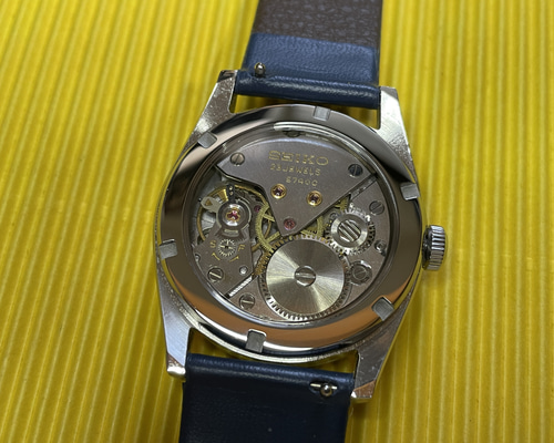 セイコー ロードマーベル36000 シースルーバック 角溝タイプ