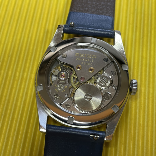 セイコー ロードマーベル 36000 シースルーバック 丸溝タイプ