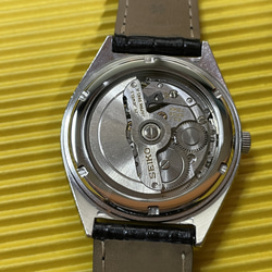 グランドセイコー 45GS 45K 用 シースルーバック 角溝 サファイヤ