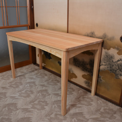 サイズオーダー可】【引取可能】無垢材 脚分離タイプの作業台 ミシン台