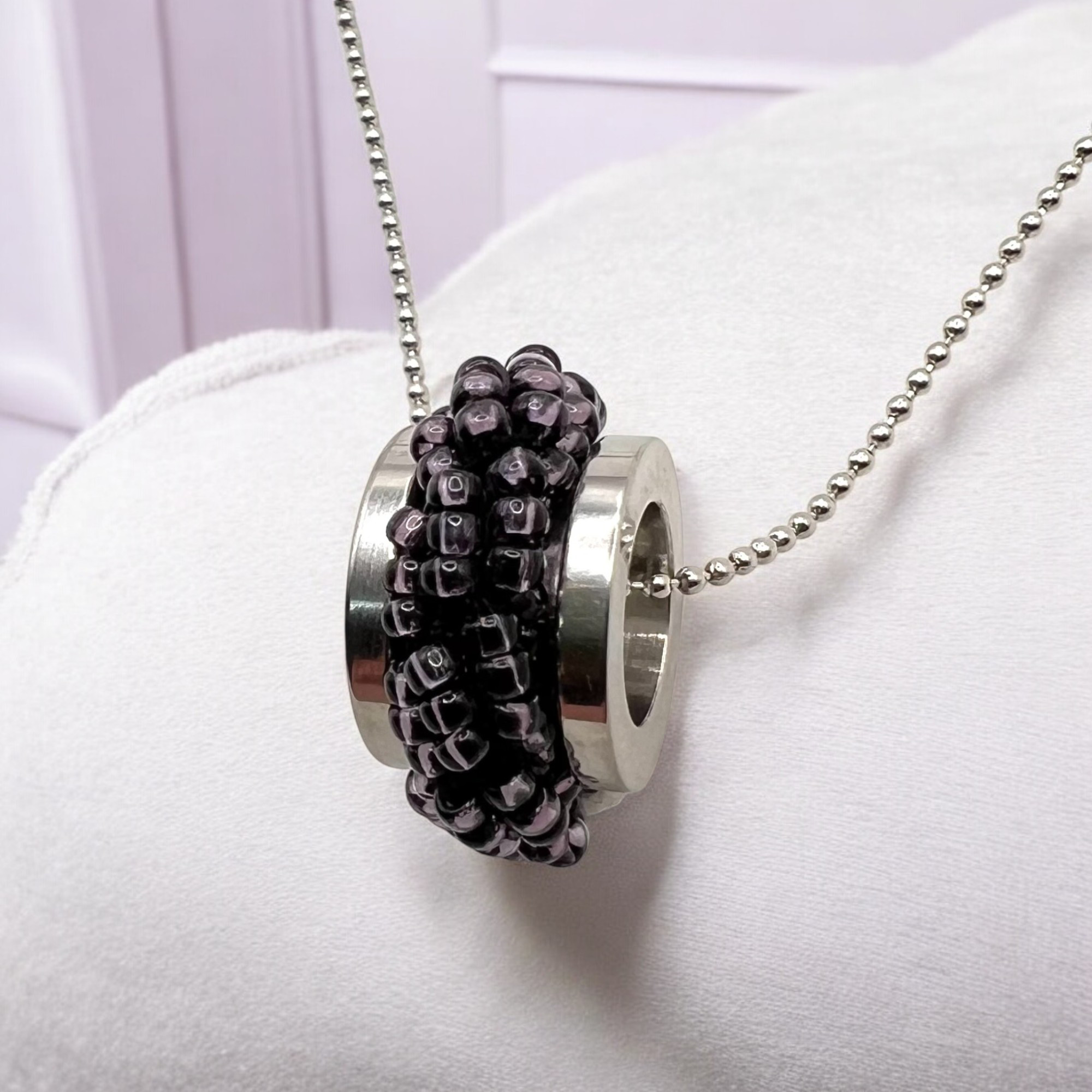 ミミール・カー  ペンダント（ダークパープル）l-bdzh042n