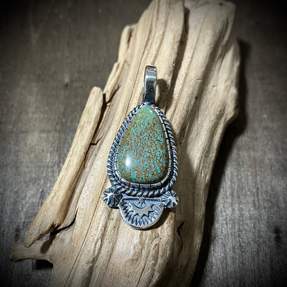 ライジングフェニックス ターコイズ トルコ石 シルバー ネックレス