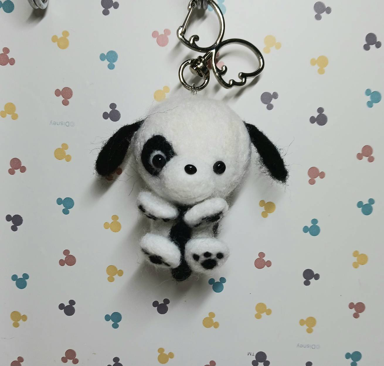 kamin　羊毛フェルト犬　プチチャーム kamin 羊毛フェルト犬 プチチャーム kamin 羊毛フェルト犬 プチ