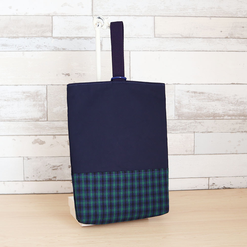 女の子 男の子ファミリア風チェック柄 入園入学グッズオーダー受付