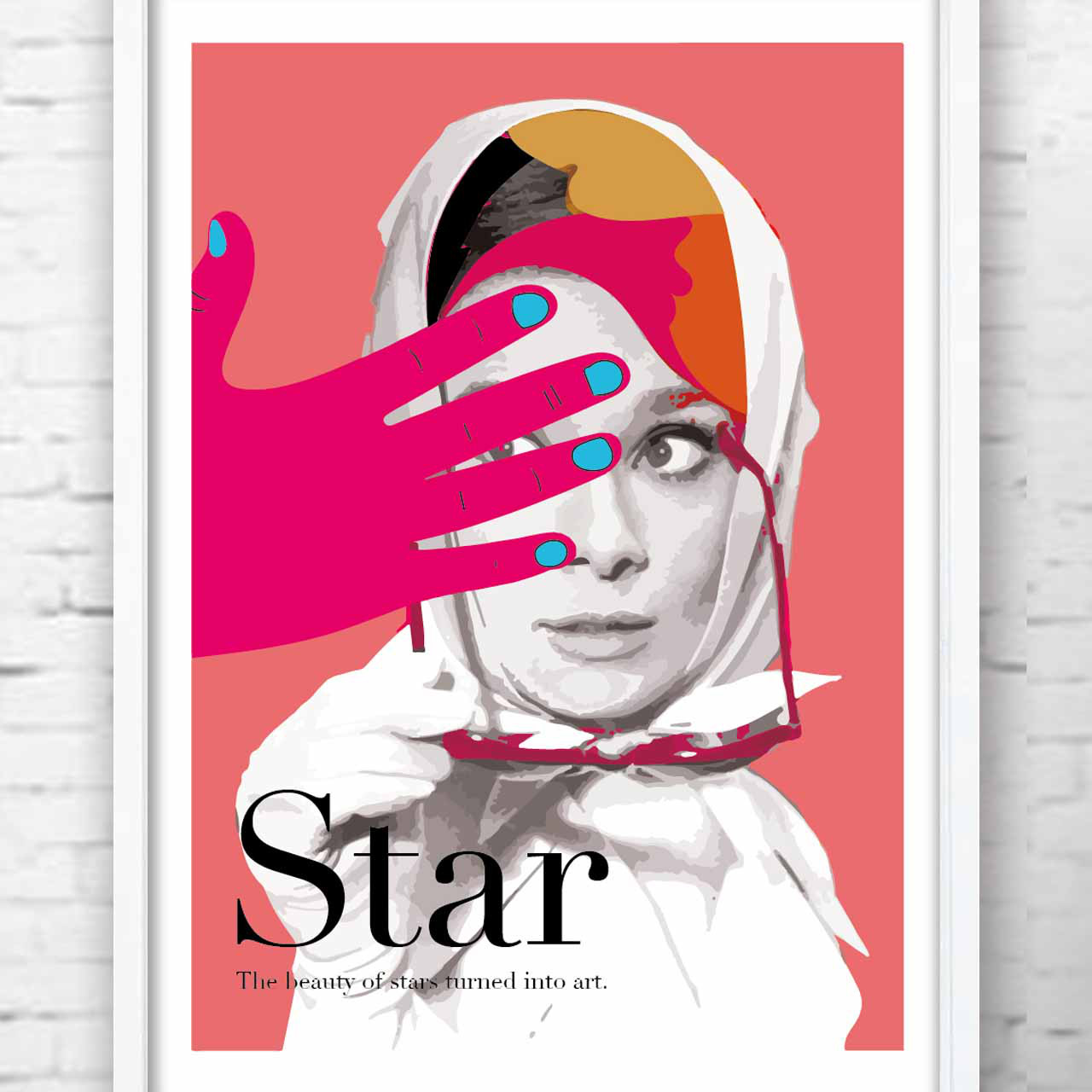 Star ポップアート　お気に入り9400件突破　ポスター  アートポスター　アート/sei検索　1065