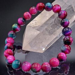 ⚡ シエラネシア産アンダラクリスタル ブレスレット超豪華✨変容の赤