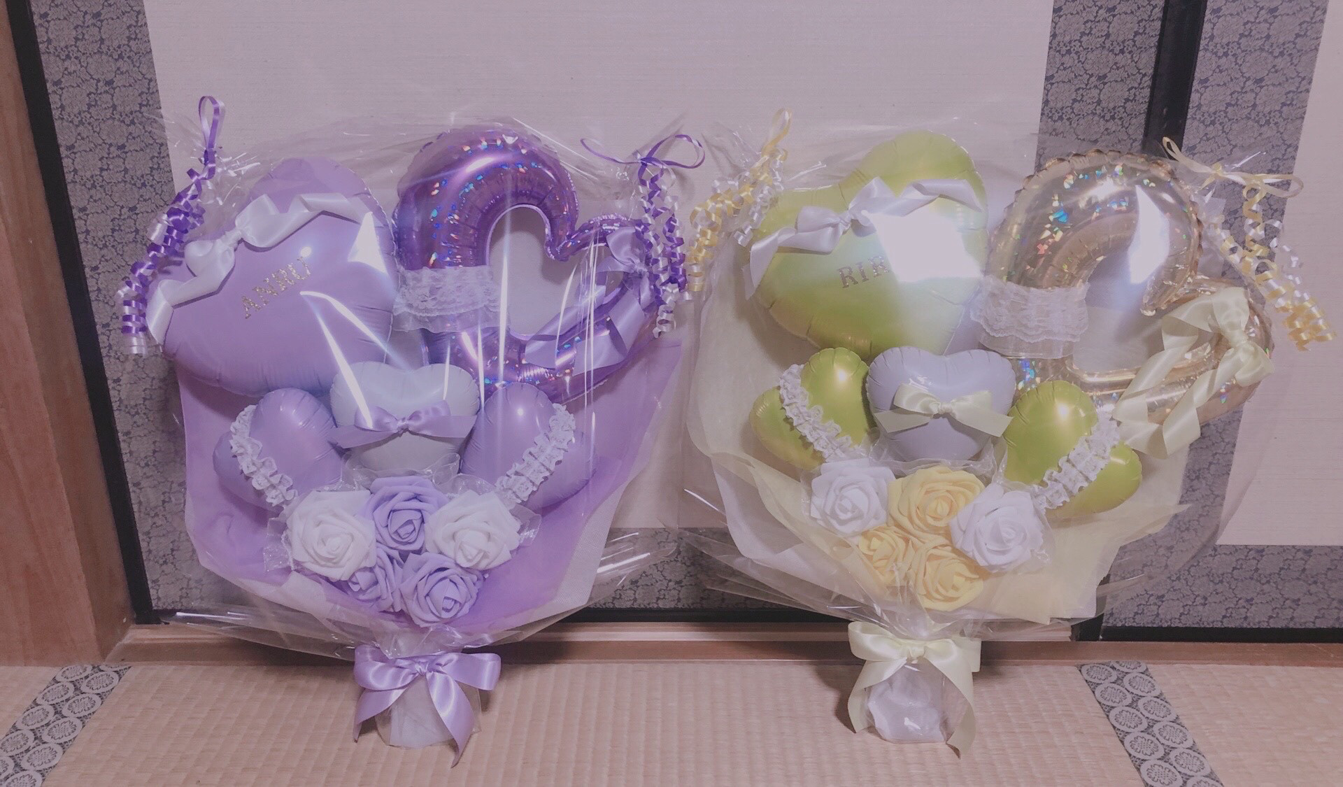 生誕祭　推し　卒業　バルーンギフト　バルーンブーケ　花束　送別　母の日　バルーン