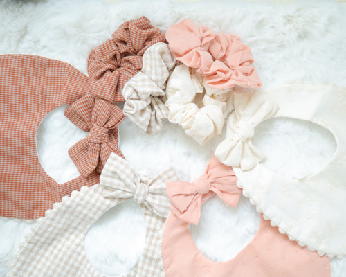 ママとお揃いリボンスタイ♡ スタイ・よだれかけ bebicome 通販