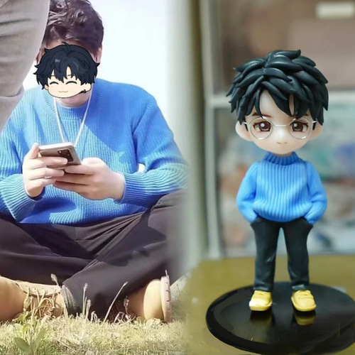 オリジナル フィギュア】写真で自分の人形を作れるよ！誕生日